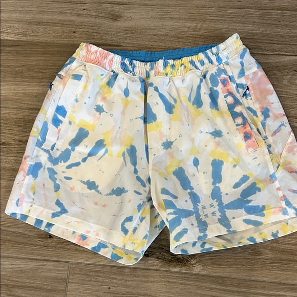 Birddogs Pastel Tie-Dye Men's Athletic Shorts - Picture 1 of 5